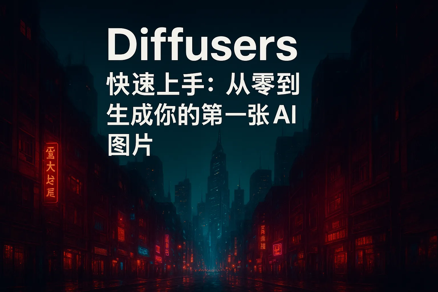Diffusers 快速上手：从零到生成你的第一张 AI 图片（附代码）