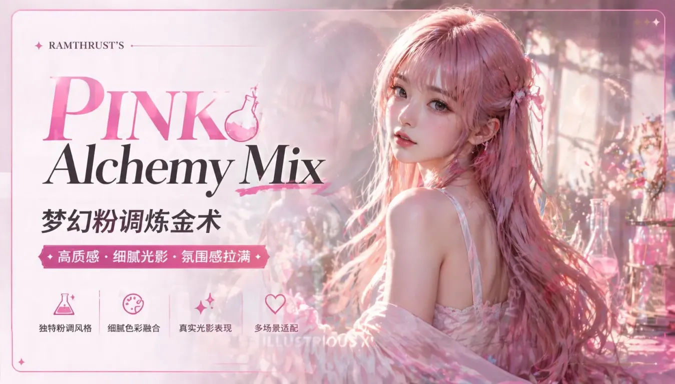 模型推荐—— RAMTHRUST’S-NSFW-PINK-ALCHEMY-MIX