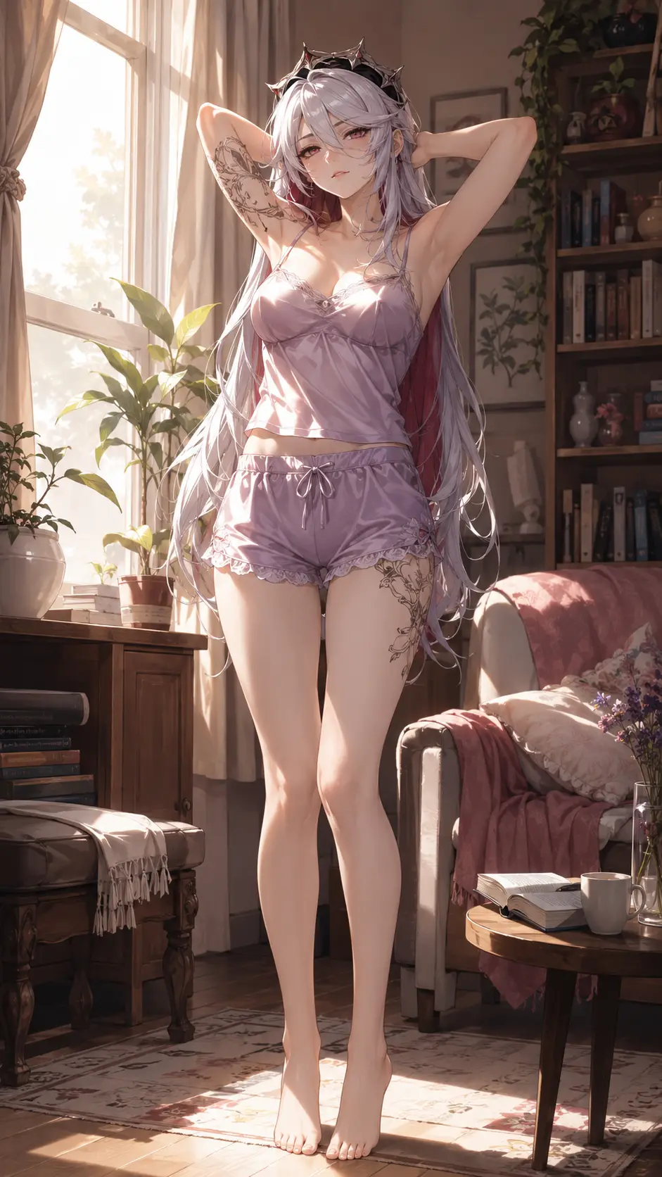 原神-罗莎莉亚·第01期手机壁纸 — 4