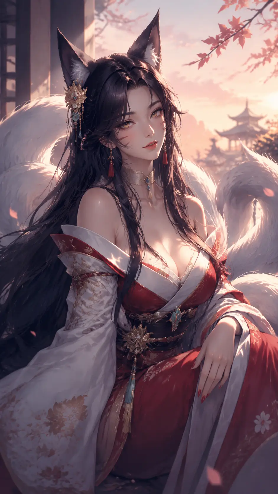 英雄联盟-阿狸·第05期手机壁纸 — 2