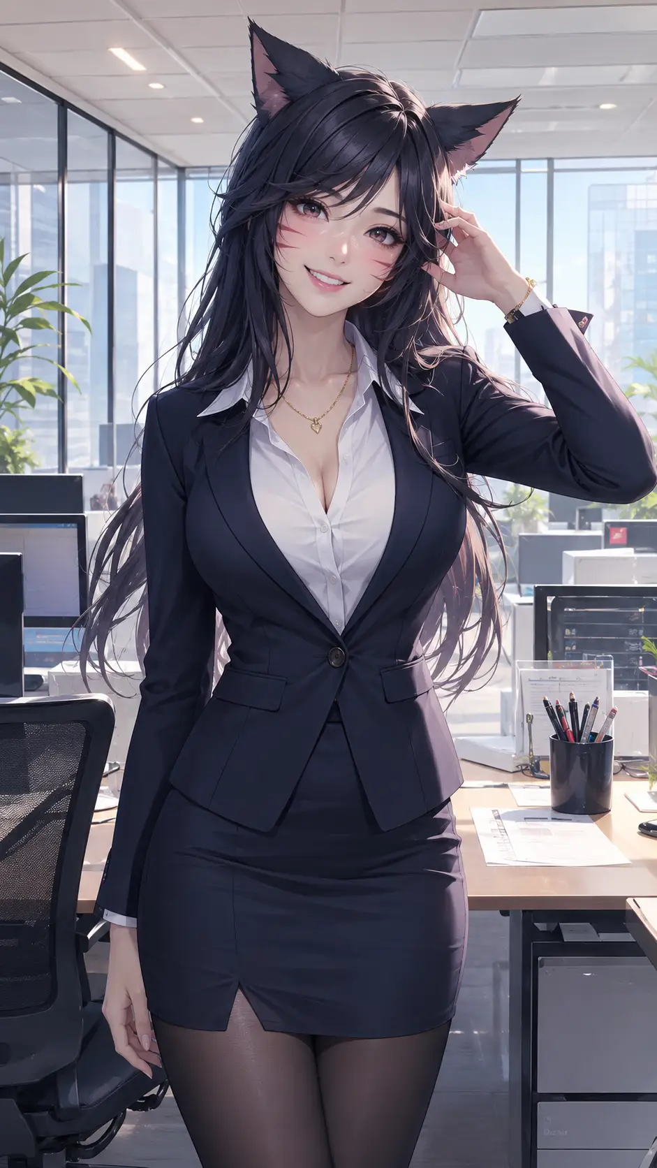 英雄联盟-阿狸·第05期手机壁纸 — 10