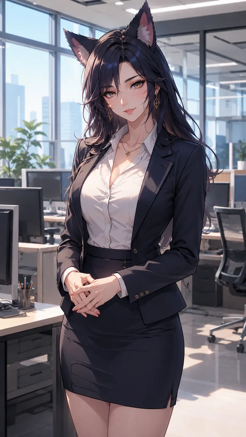 英雄联盟-阿狸·第05期手机壁纸 — 11