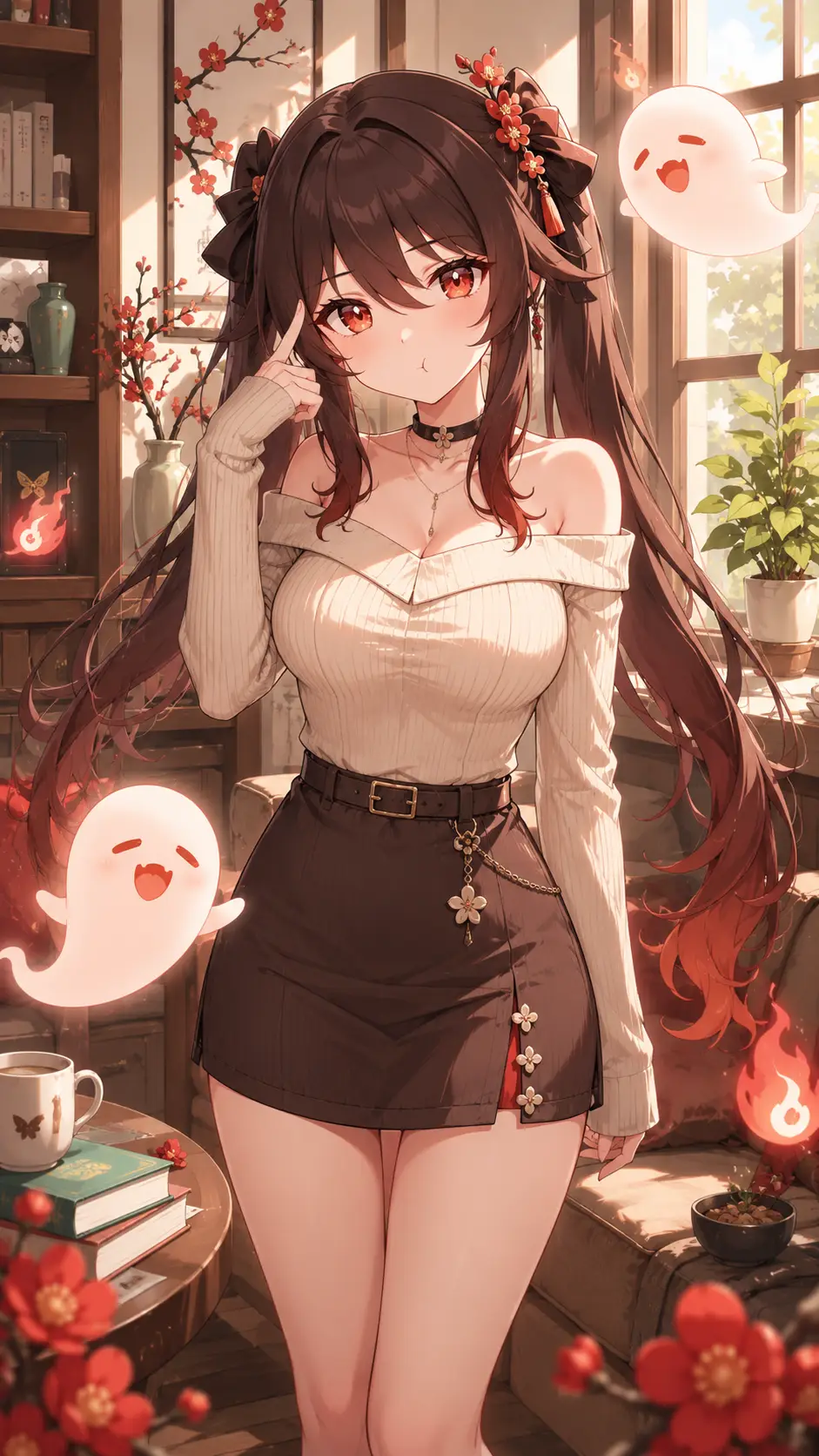 原神-胡桃·第01期手机壁纸 — 11